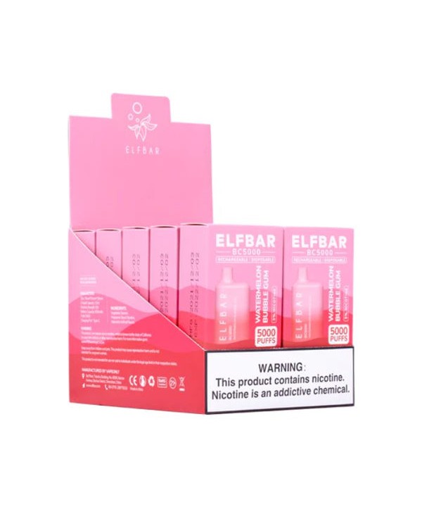 Elf Bar BC 5000 Rechargeable Disposable Vape Pen