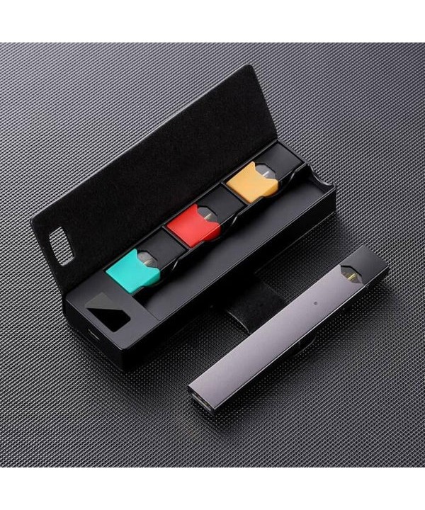 Fliip Leather Carrying Case / Portable Charger For Juul
