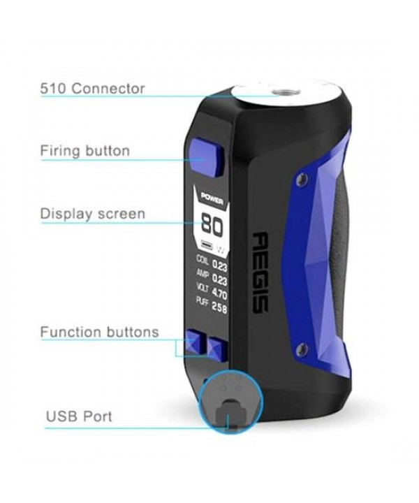 GeekVape Aegis Mini 80W Box Mod Only